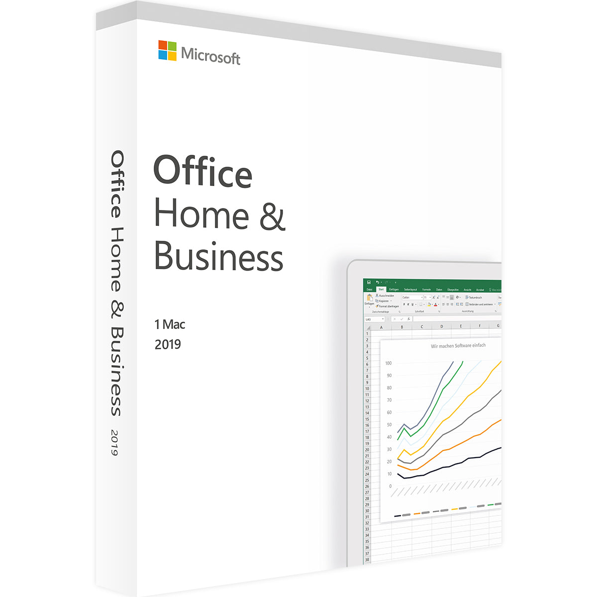 Microsoft Office 2019 Home & Business Mac (Idealo-Bestseller)