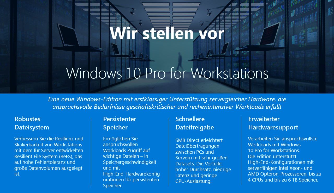 Windows 10 Pro for Workstation (Idealo-Bestseller)
